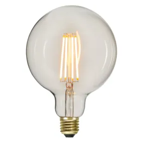 3 staps dimbare E27 filament grote bol G125, 6w extra sfeervol wit