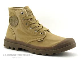 Achat chaussures Palladium Homme Chaussure en Toile, vente Palladium 71864 US PAMPA HIGH - woodlin - Chaussure montante