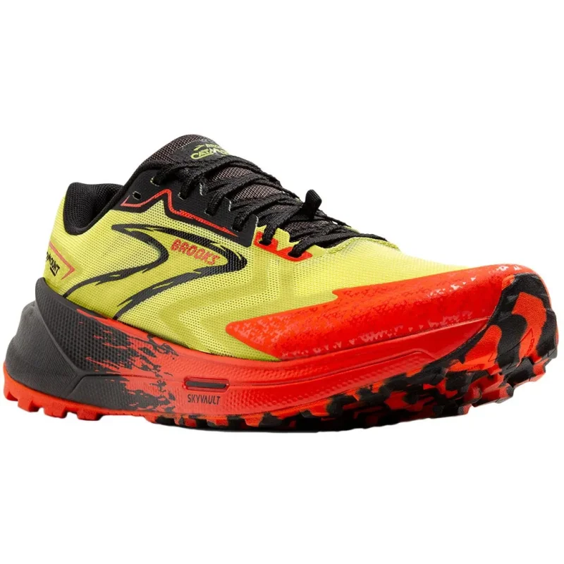 BROOKS Catamount 3 /acid citron vert cerise tomato noir