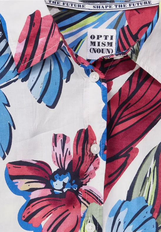 CECIL Chemisier à imprimé floral 