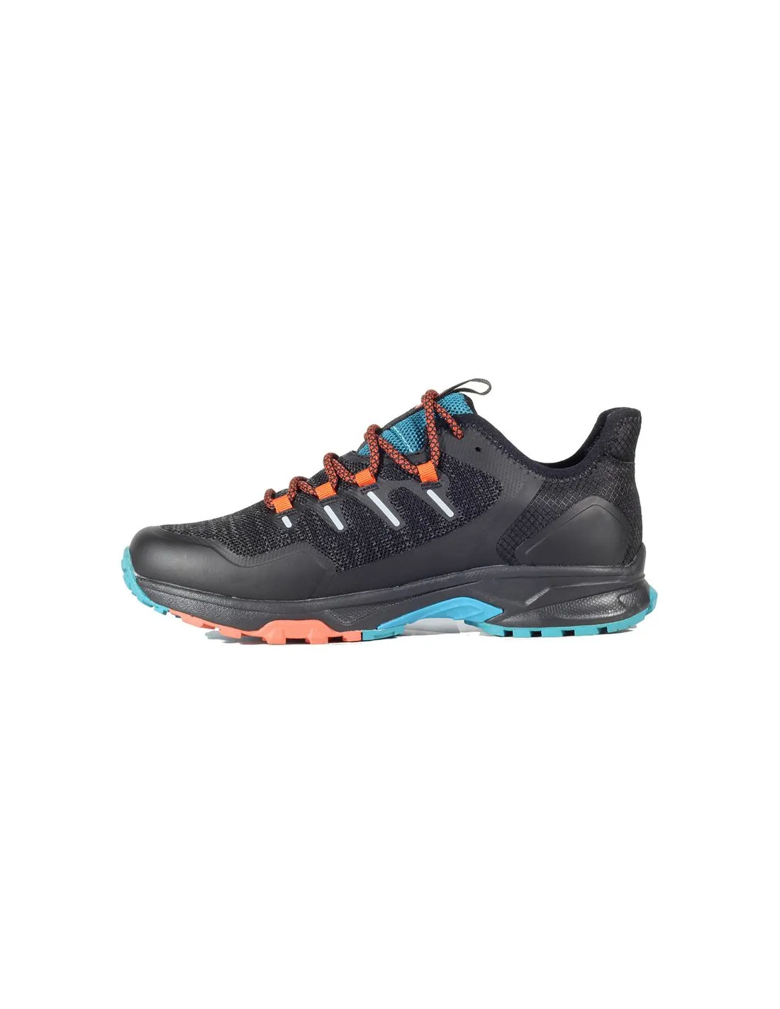 Chaussure de montagne Hi-Tech Trek Wp pour hommes Noir/Orange Rust/Turkish Tile