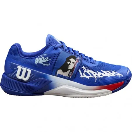 Chaussure Wilson Rush Pro 4.0 Hope Paris Bleu