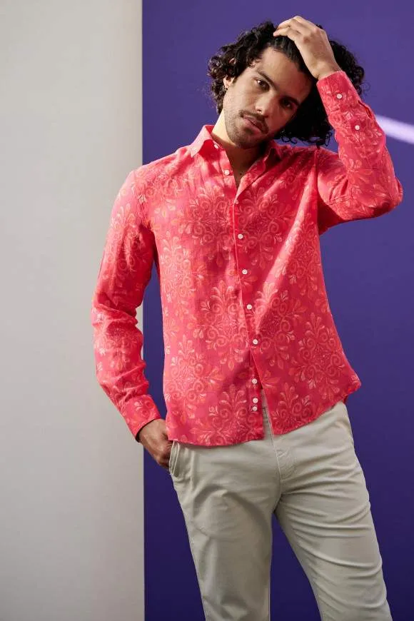Chemise RED BAROK
