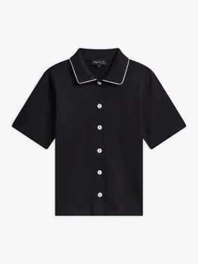 chemise Thaïs en coton noir