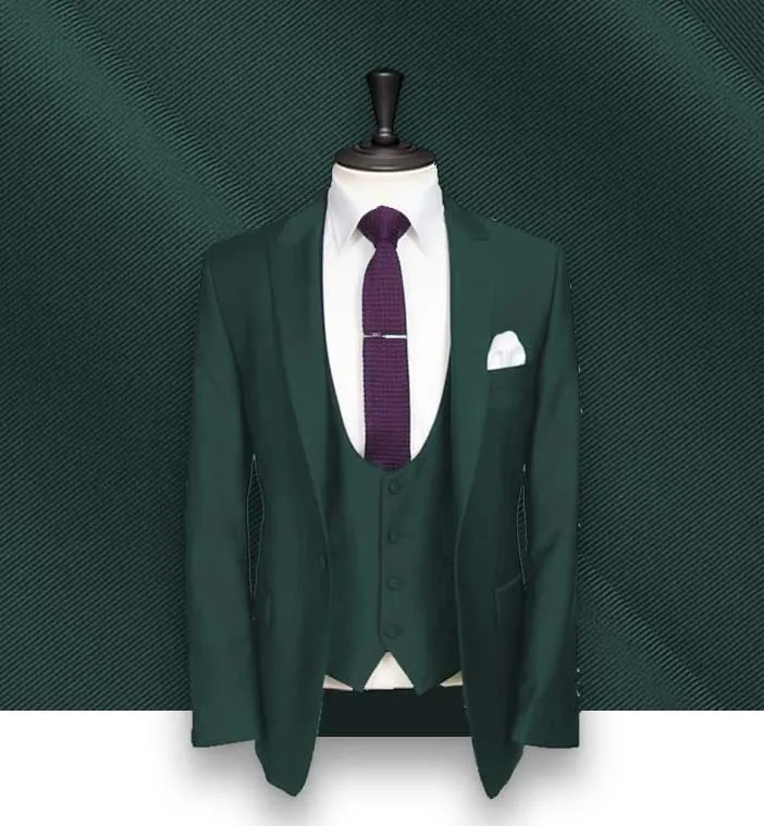 Costume mariage vert olive