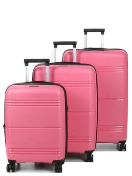 Ensemble 3 valises Worldline Izmir Rose  285/3Pi  