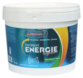 FENIOUX Multi-Sports Boisson Progressive Pot de 1.5kg Gout Citron vert/Menthe