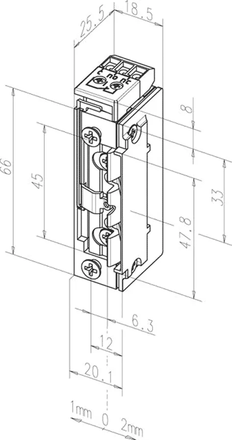 GACHE ELECTRIQUE SERIE 118 PROFIX 2 A RUPTURE EFF EFF