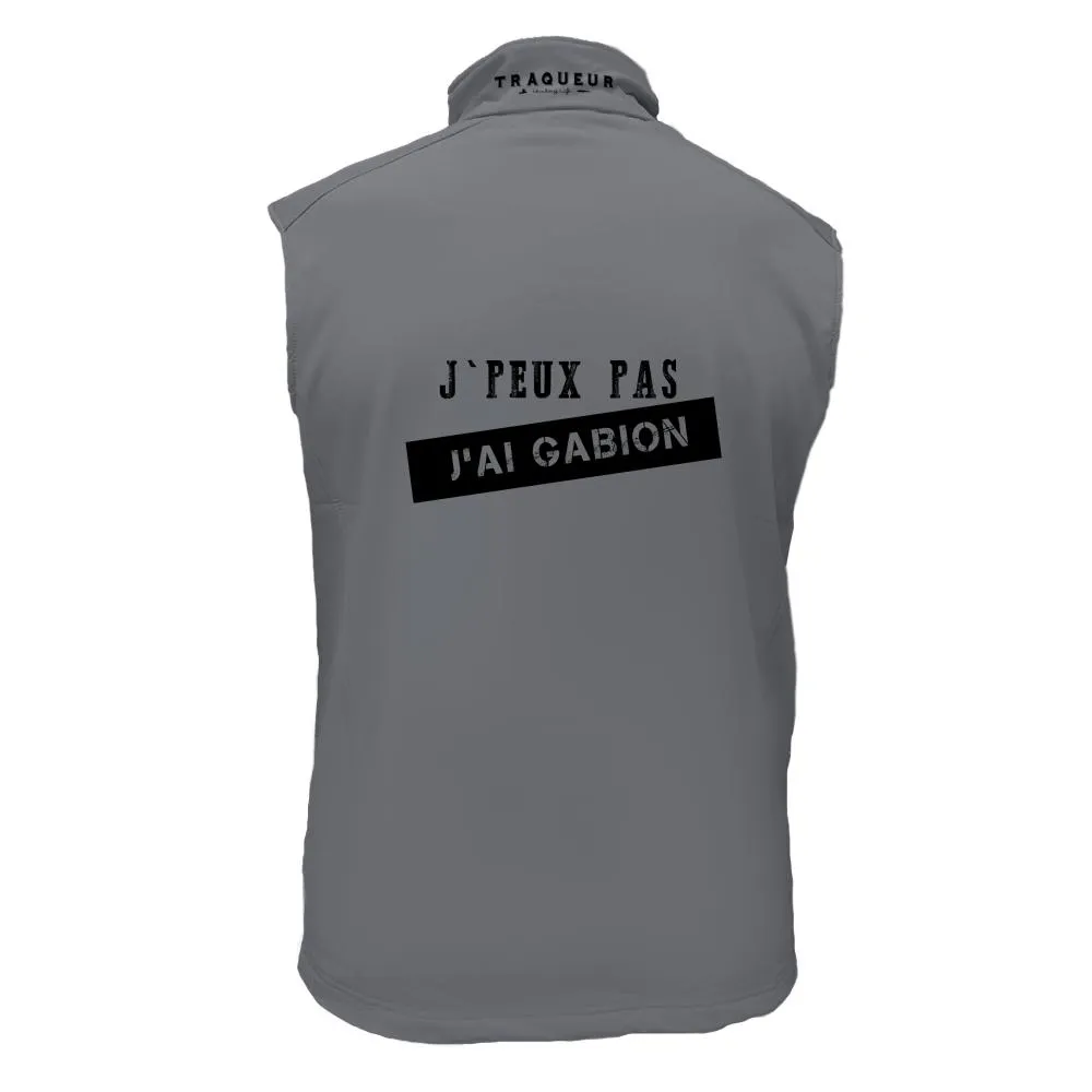 Gilet softshell – J’peux pas j’ai gabion