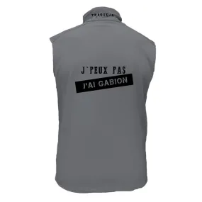 Gilet softshell – J’peux pas j’ai gabion