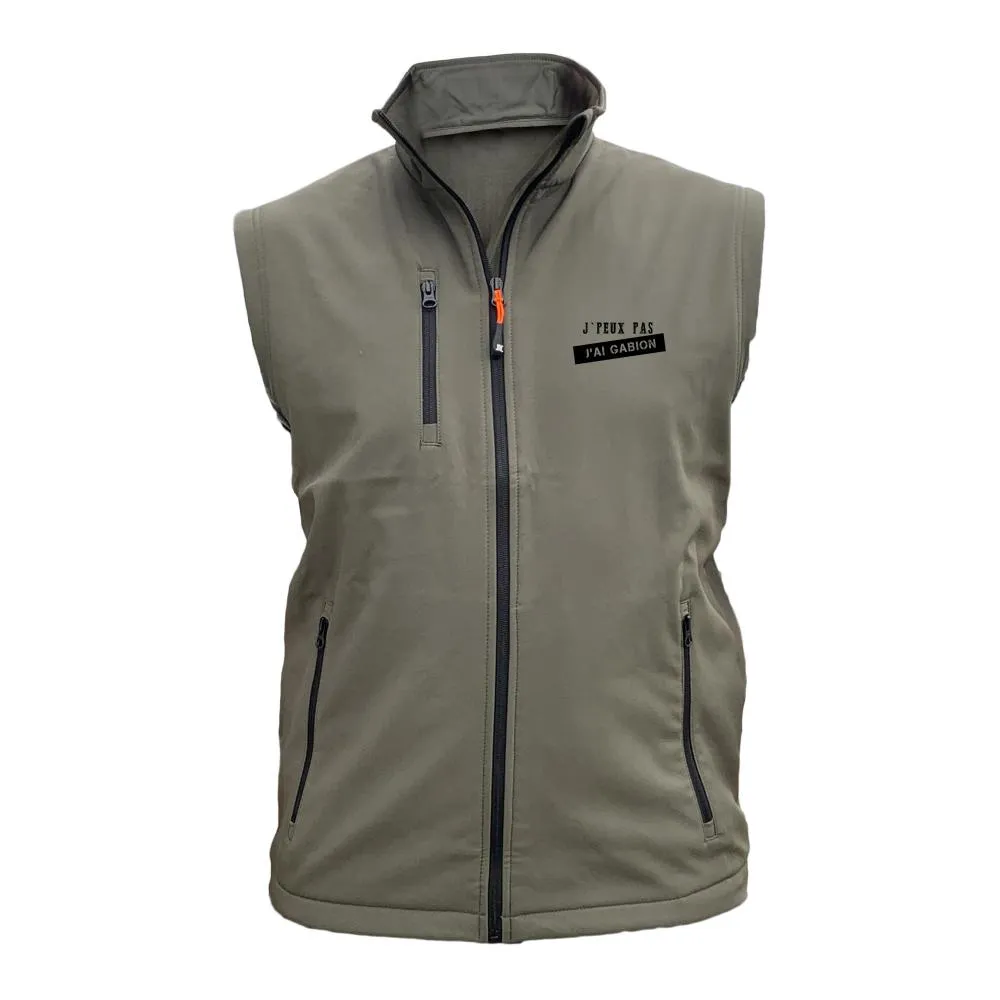Gilet softshell – J’peux pas j’ai gabion