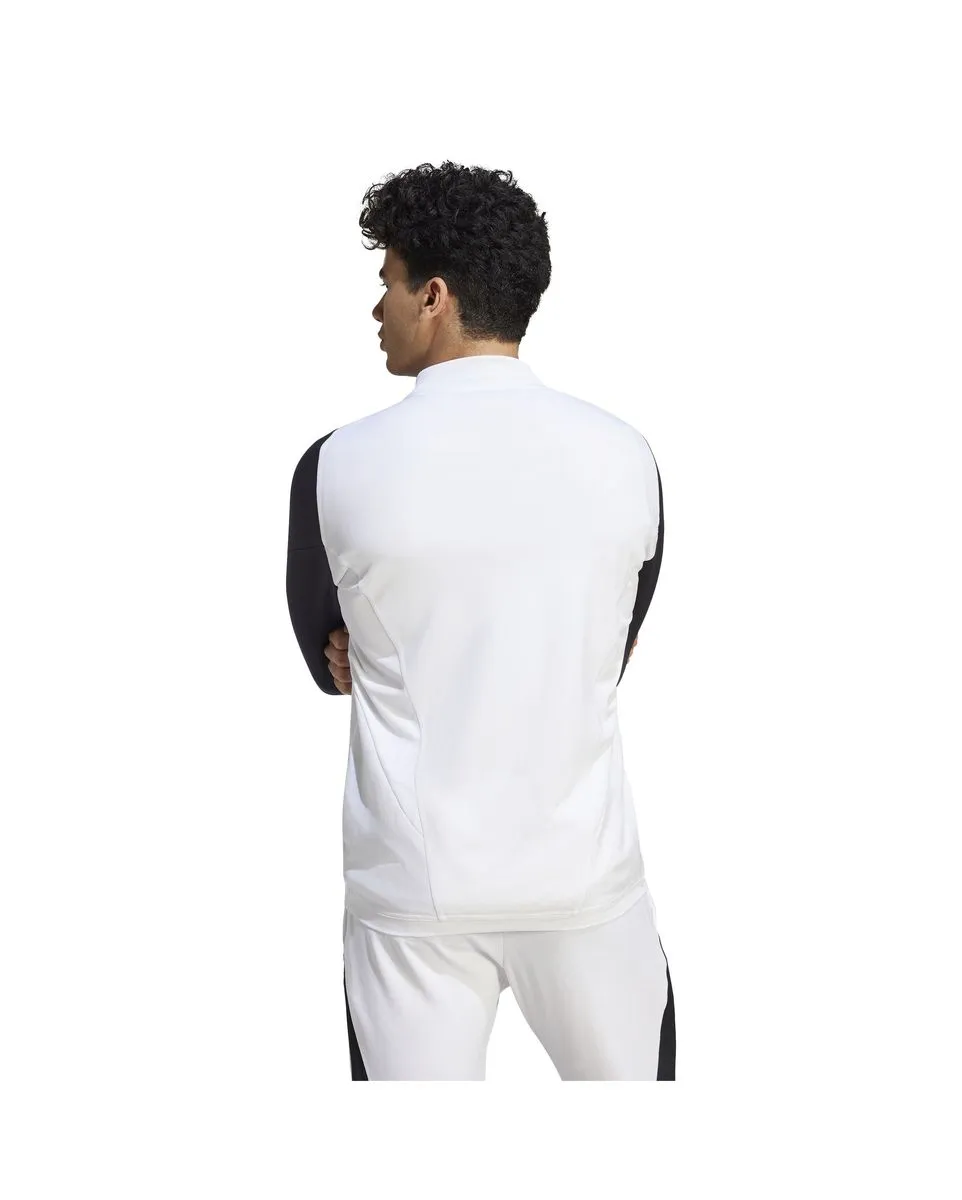 Haut zip manches longues Homme JUVE TR TOP Blanc