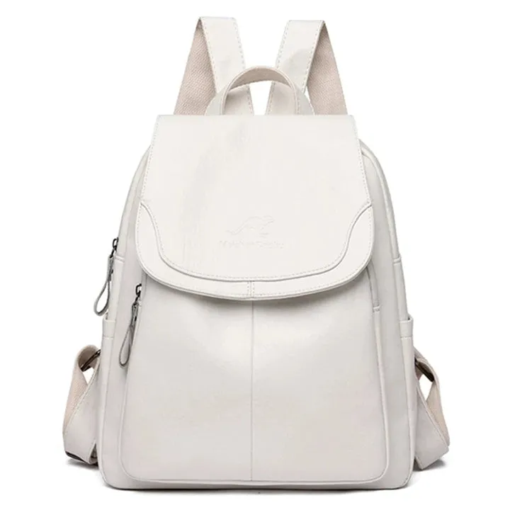 Leilani - Sac à Dos en Cuir Sécurisé pour Femmes légantes