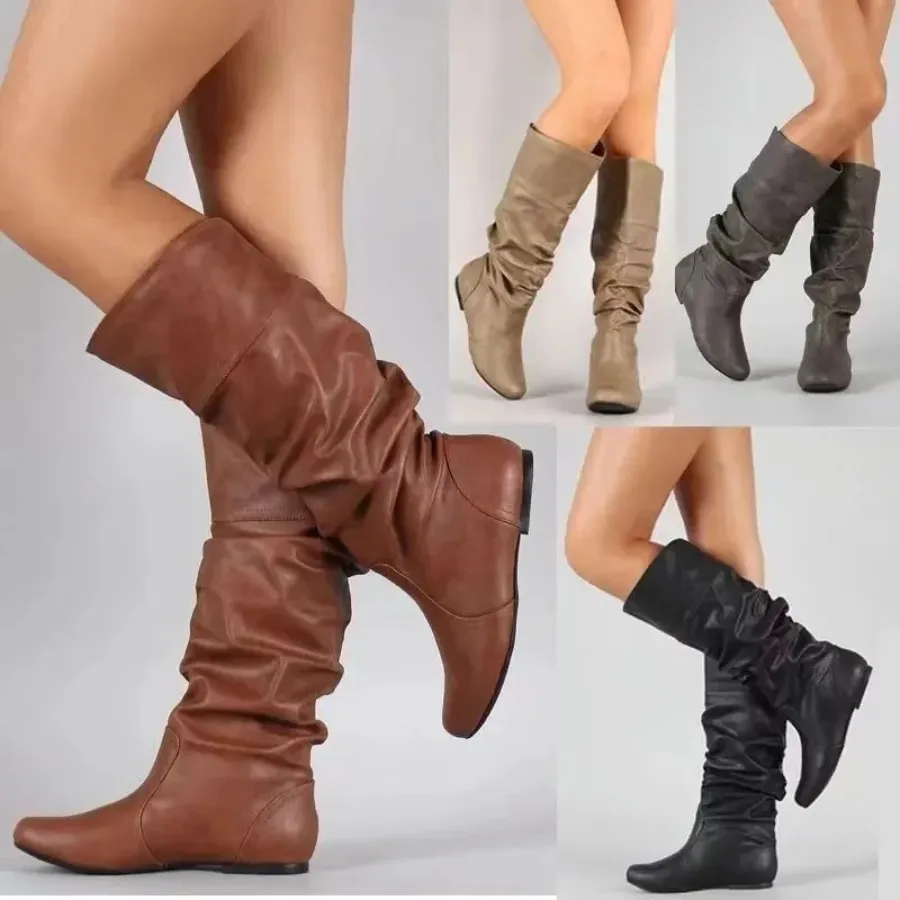 Lydie | Bottes plates pour Femme | légantes