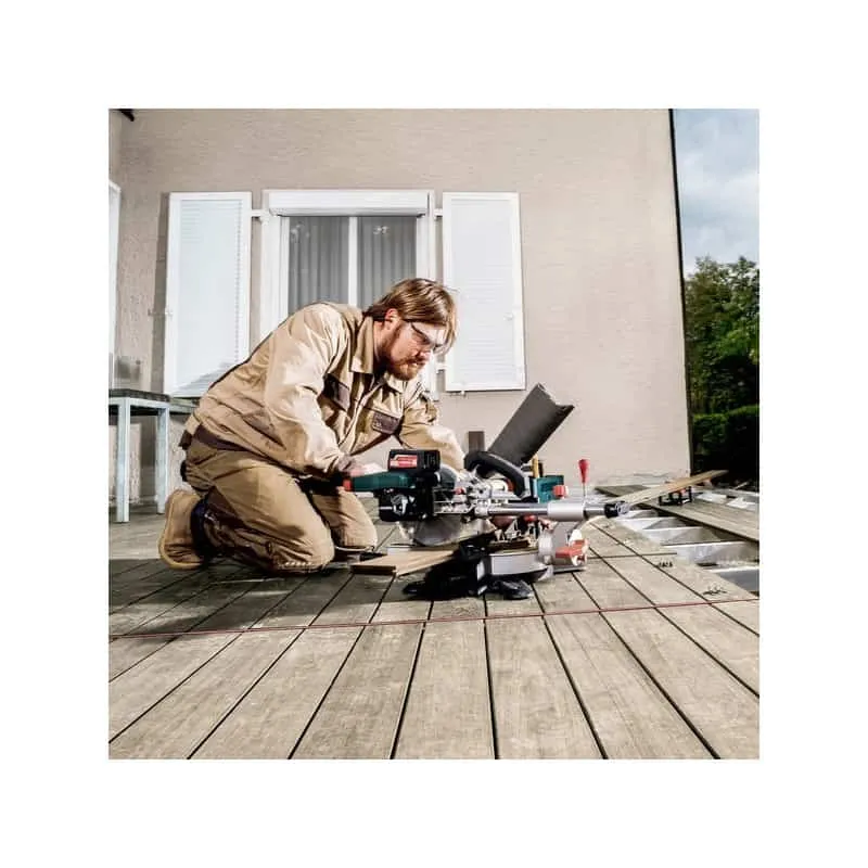 METABO Scie à onglet radiale 18V 8Ah KGS18LTX216 - 619001810