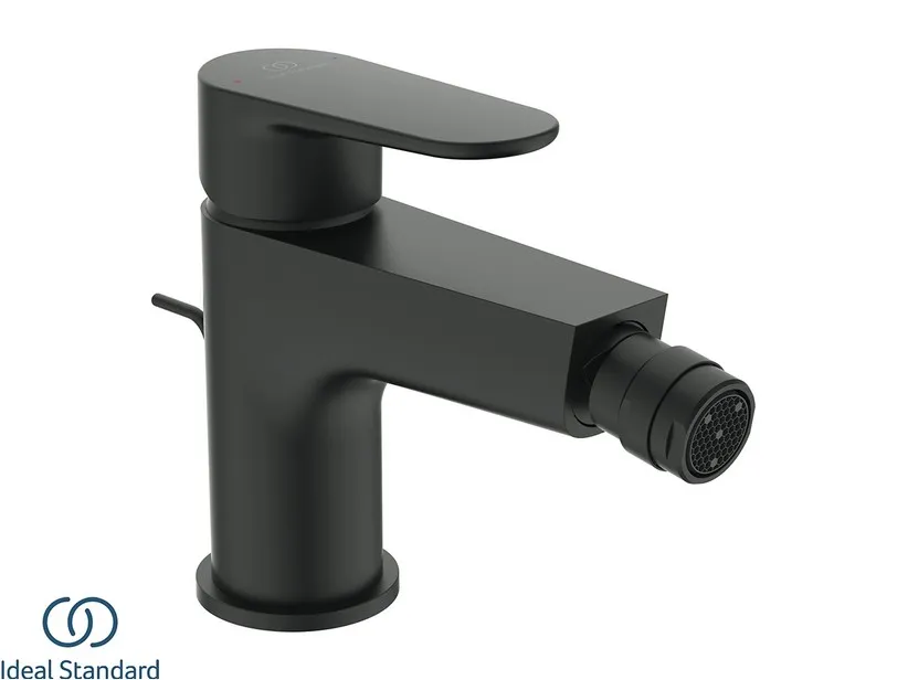 Mitigeur de bidet Ideal Standard® Cerafine O monocommande noir soie mat 