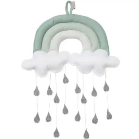 Mobile bébé Arc-en-ciel Gris Vert