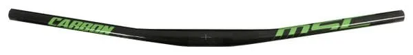 MSC Cintre Plat CARBON FLAT BAR 31.8x740mm Noir Vert