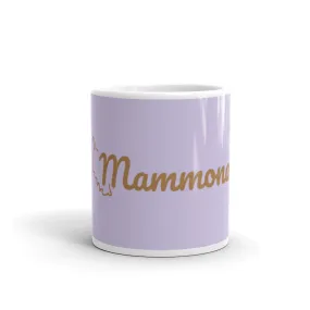 Mug Blanc Brillant Mammona (Mamie)