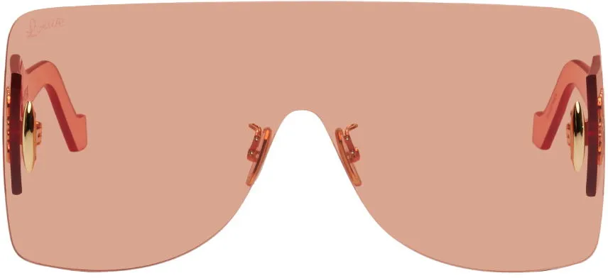 Orange Mask Sunglasses