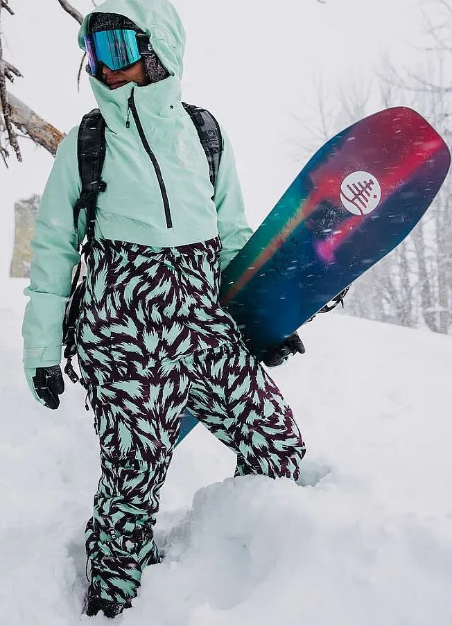 pantalon Burton Kimmy Bib AK 2L Gore-Tex - Fur Purple Root - women´s