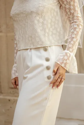 Pantalon James - Blanc