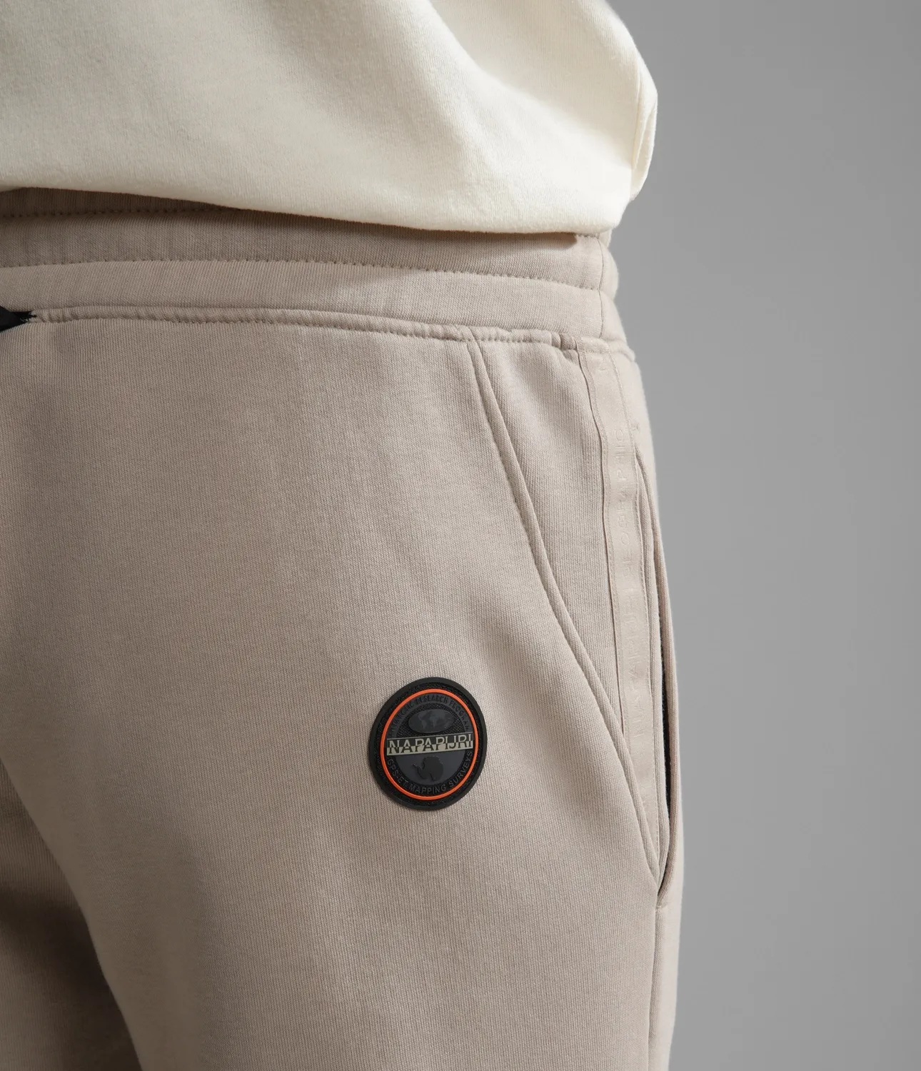 Pantalon Napapijri Men M-Whale Beige Stone