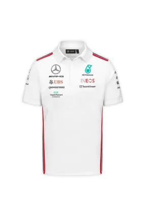 Polo Mercedes F1 Blanc
