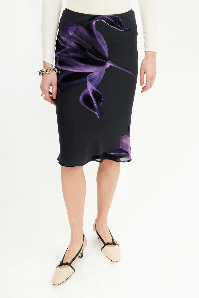 Robe longue noire