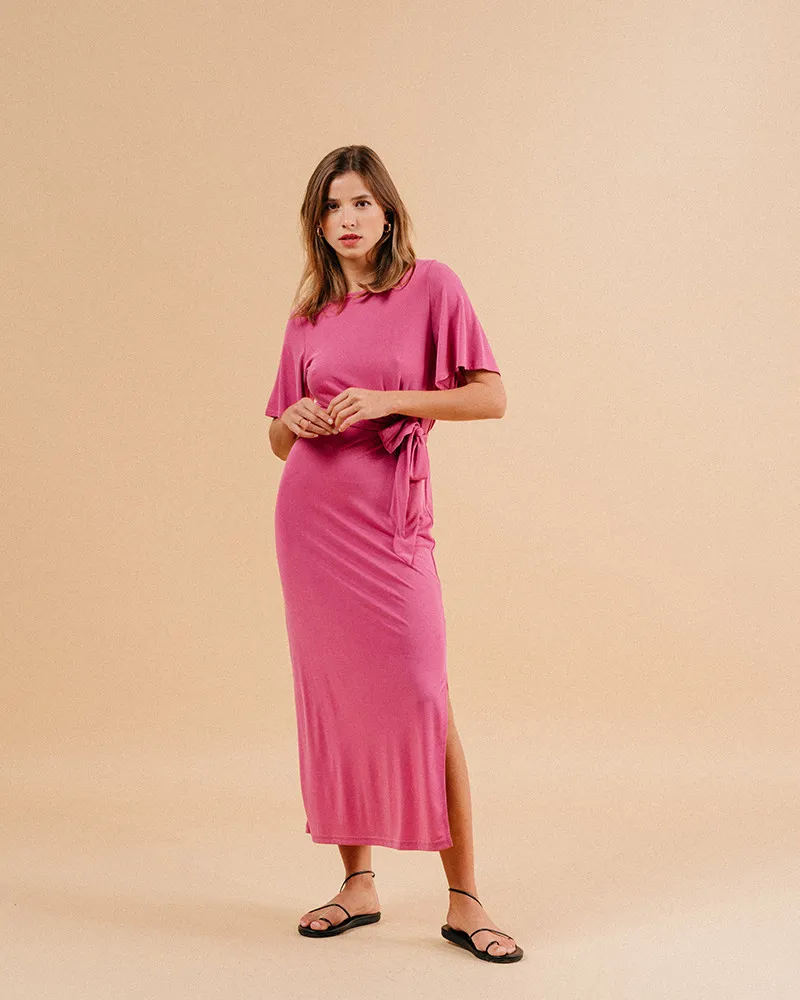 ROBE LONGUE PIVOINE MARYLINE
