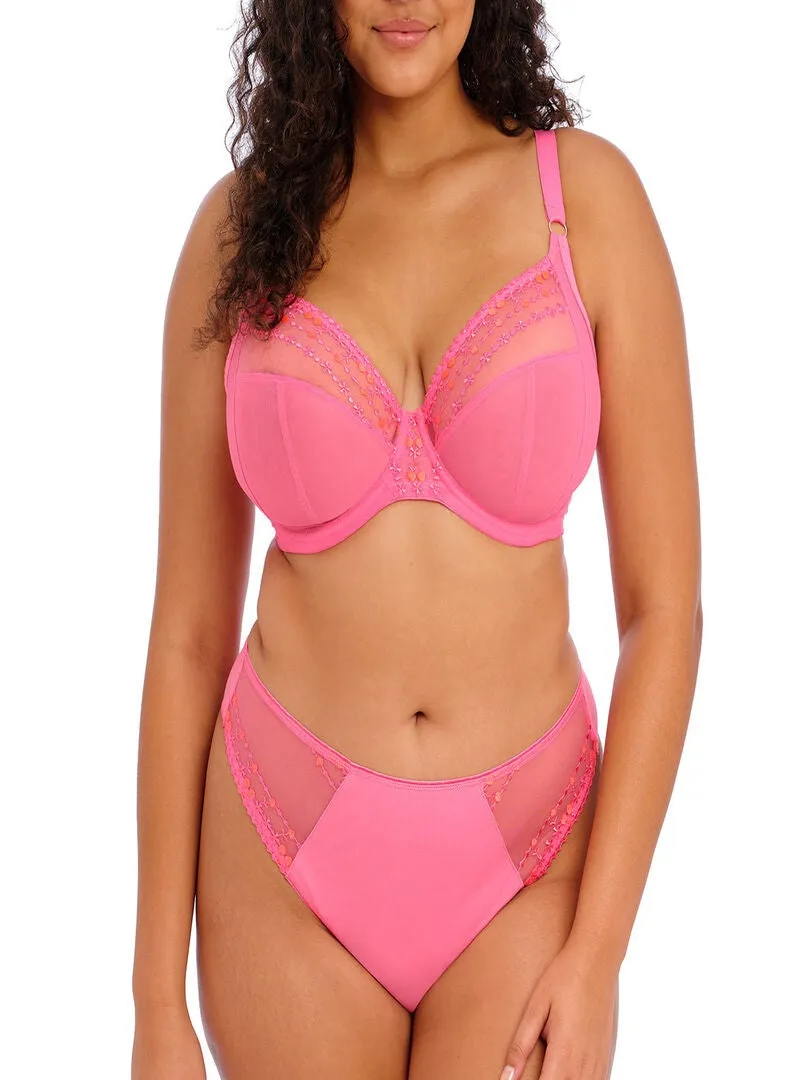 String avec broderies Matilda - Rose