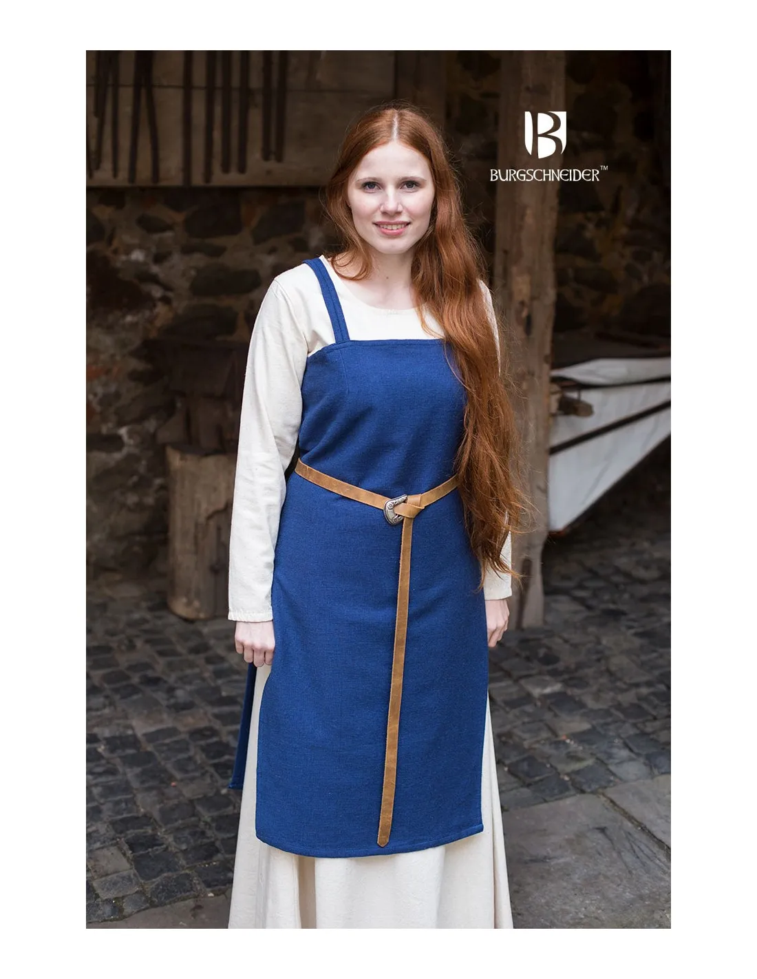 Surcot Viking Frida Bleu ⚔️ Boutique Épées