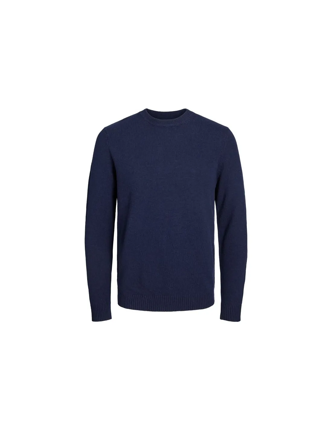 Sweat Homme Jack & Jones Cclambswool Knit Maritime Blue