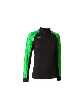 Sweat Joma Femme Elite IX Noir Vert Fluor