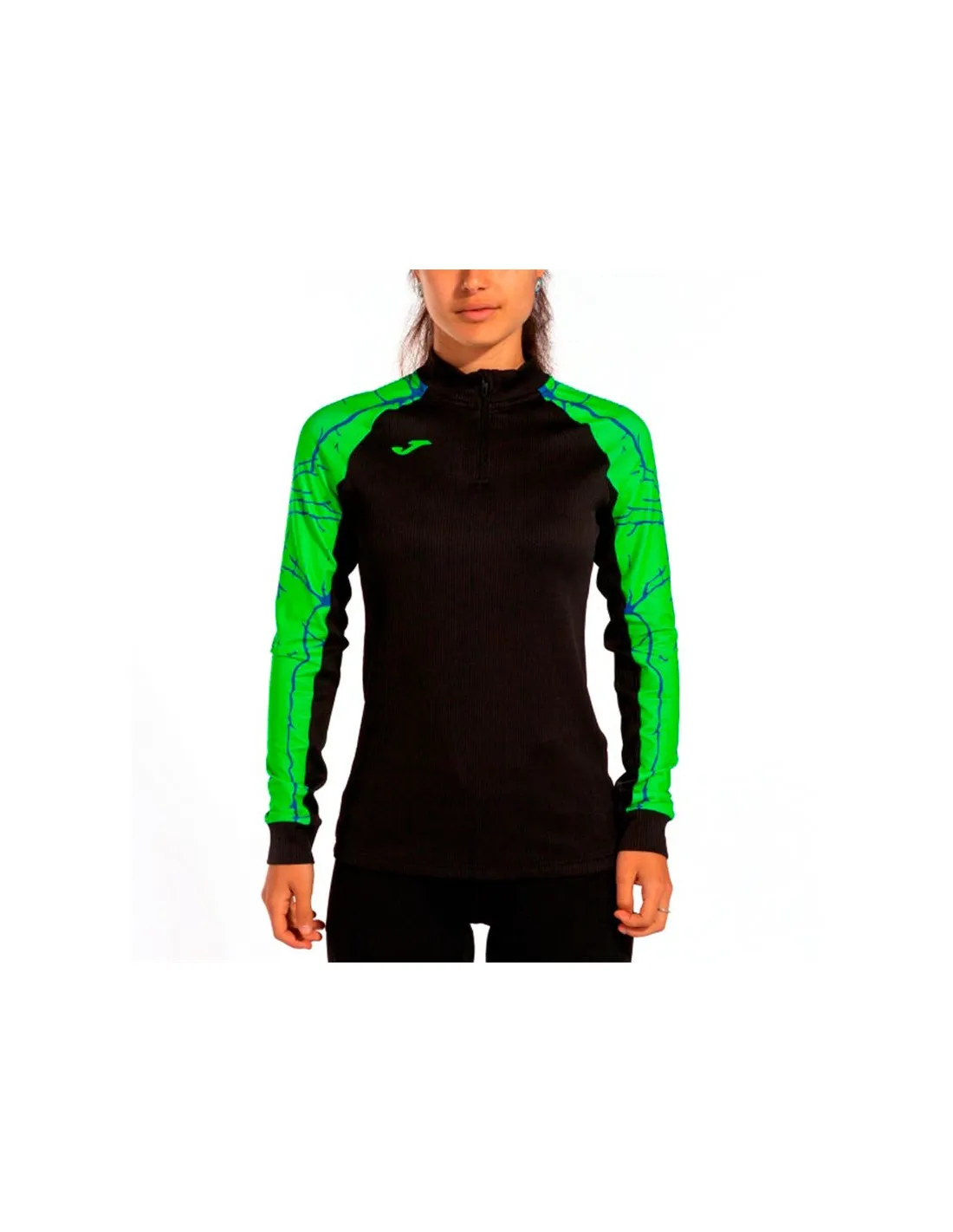 Sweat Joma Femme Elite IX Noir Vert Fluor