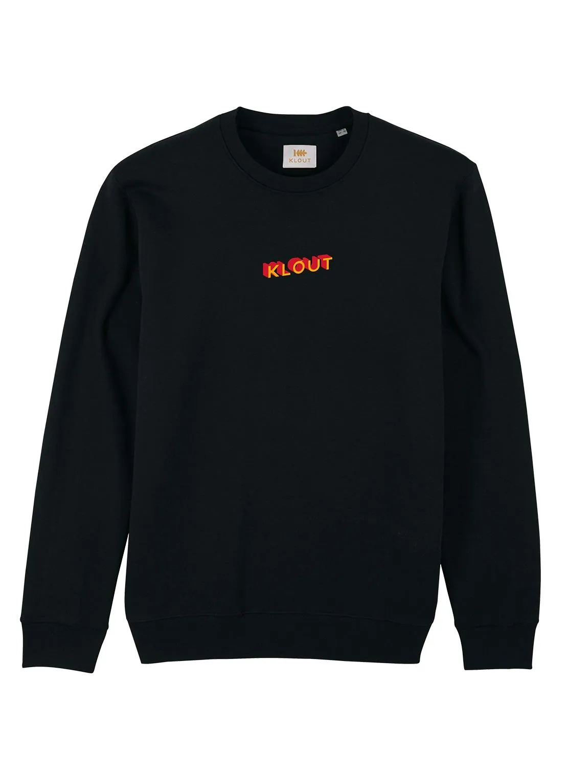 Sweat Klout 3D Noire pour Homme et Femme