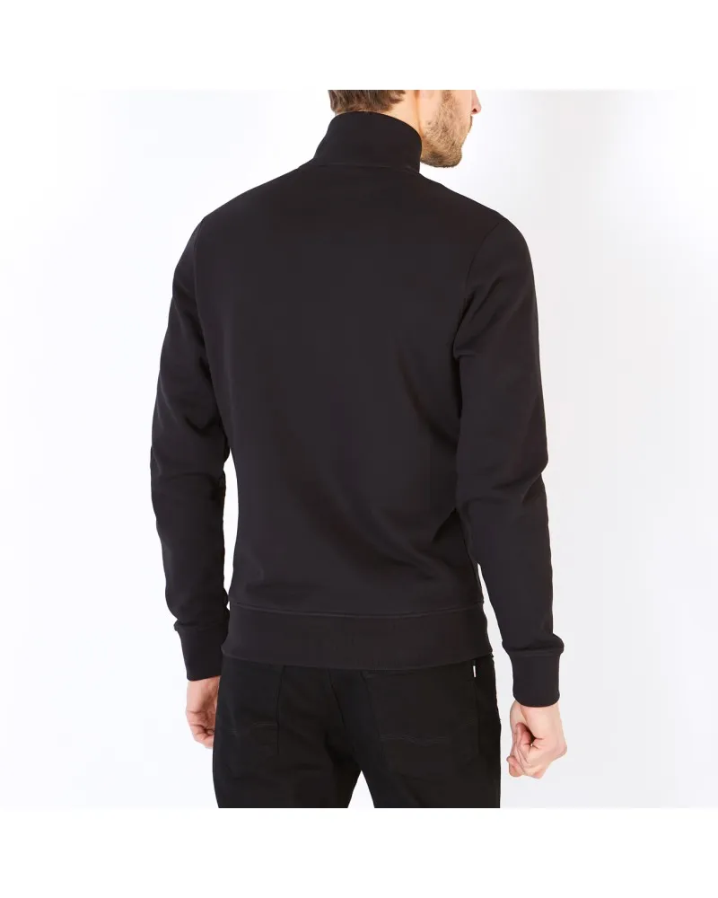 Sweat zippé Eden Park grande taille noir - Size-factory