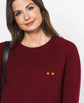Sweatshirt homme Deux étoiles (brodé)