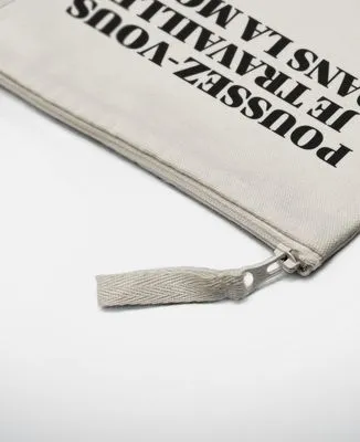 Sweatshirt homme Poussez-vous je travaille dans la mode