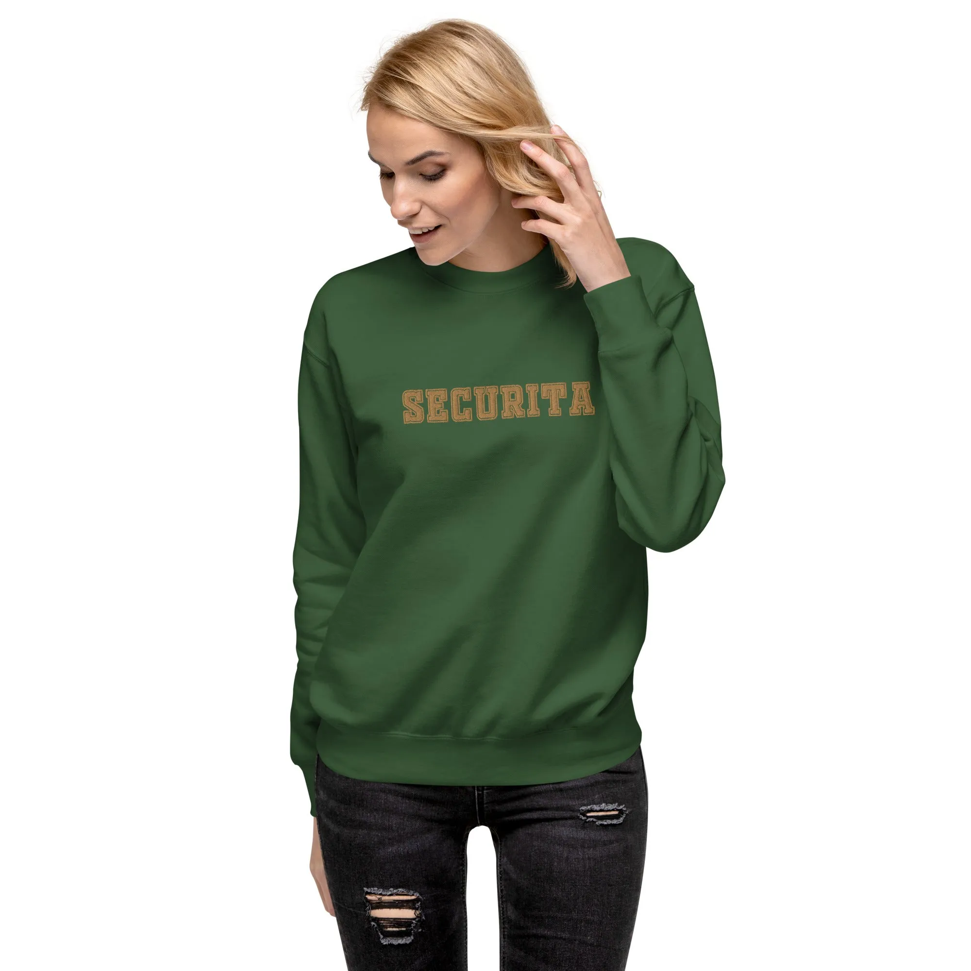 Sweatshirt premium Brodé Securita