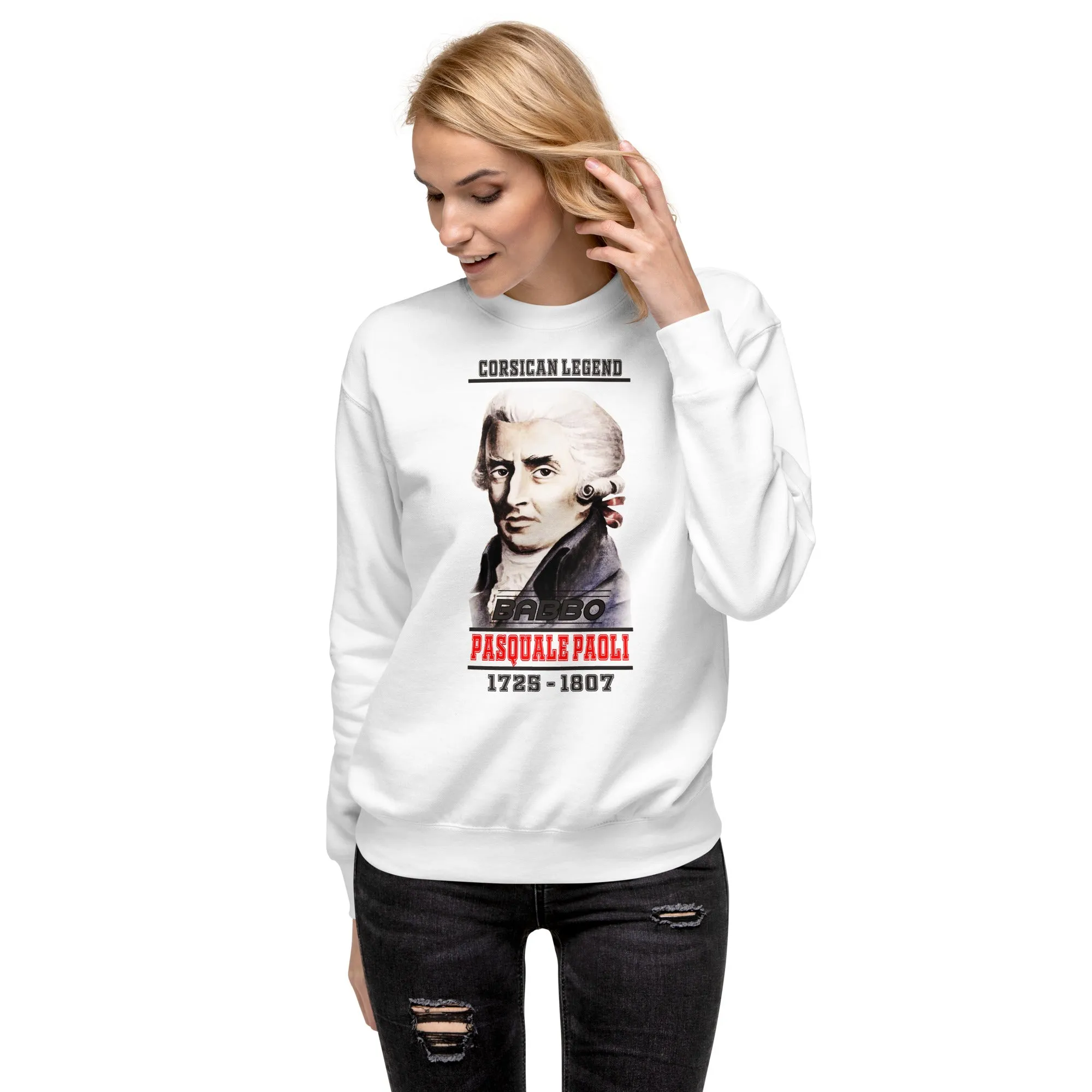 Sweatshirt premium unisexe P.PAOLI The Legend