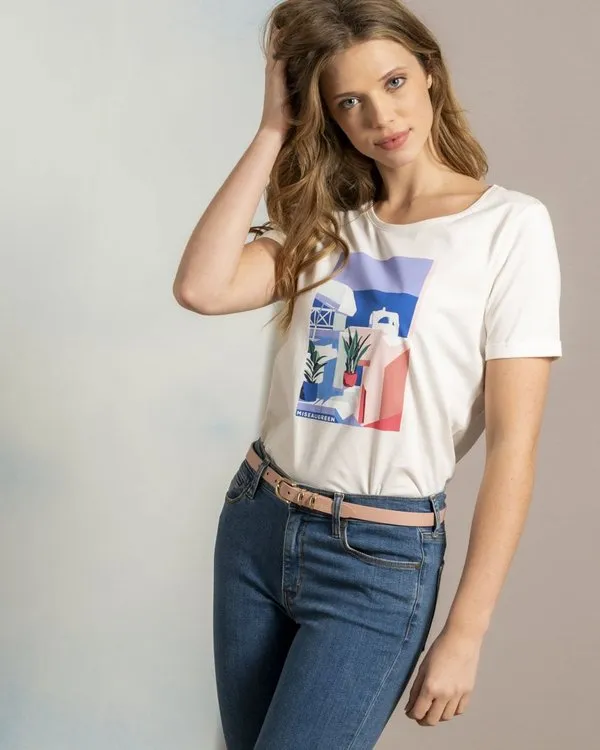 T-shirt Boris blanc 