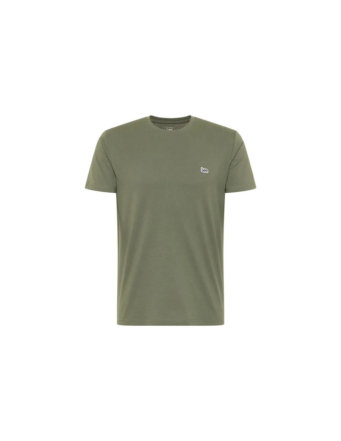 T-shirt Lee Ss Patch Logo Vert Homme