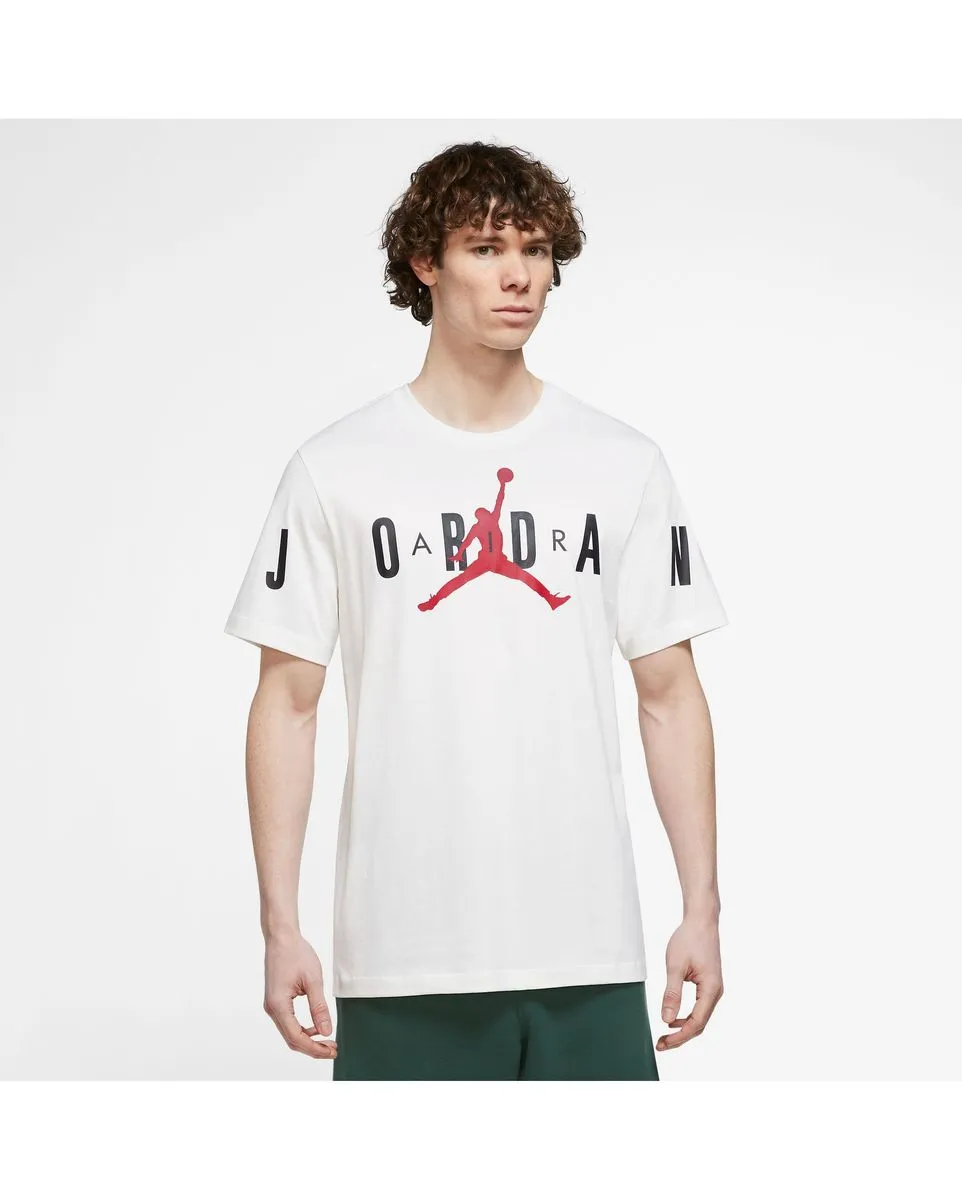 T-shirt manches courtes Homme M J JD AIR STRETCH SS CREW Blanc