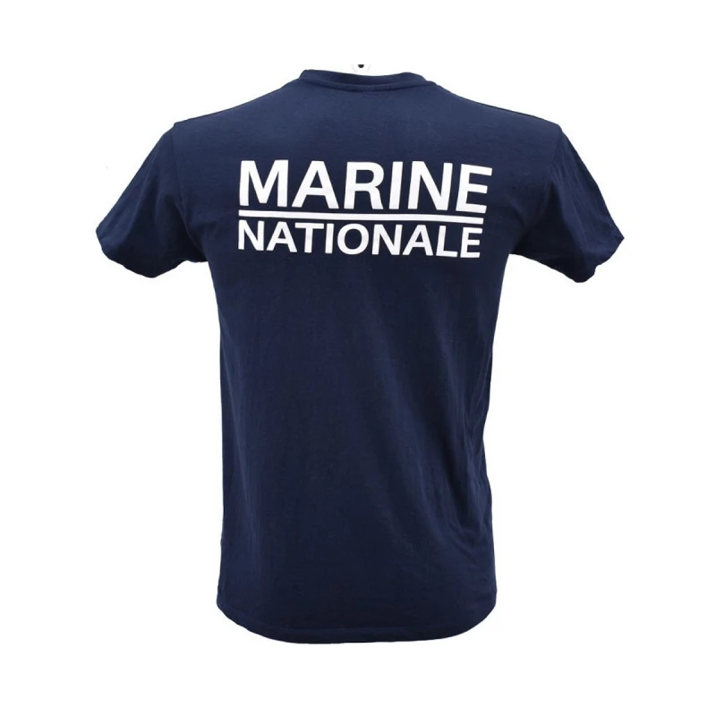 T-shirt Marine Nationale - Bleu Marine