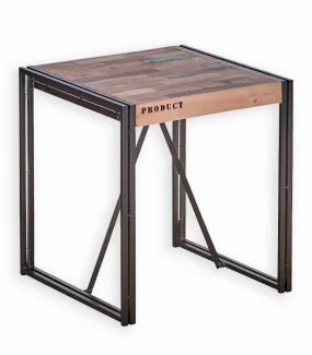 Table bistrot bois de bateau SAMBA