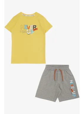 Yellow - 300gr - Boys` Suit